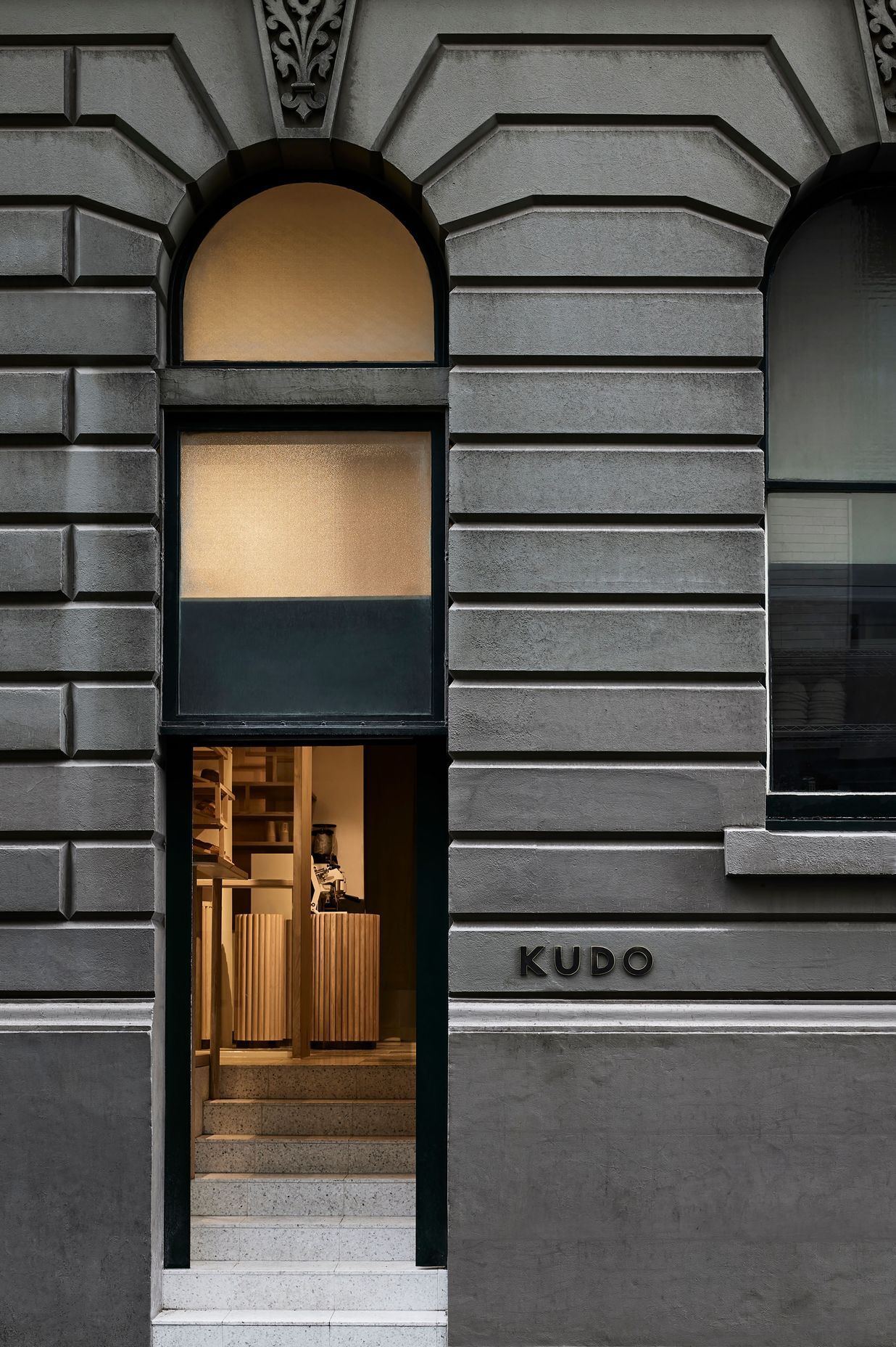 Kudo was once a tight corridor used for storage in the heritage wing of The Hotel Windsor in Melbourne.