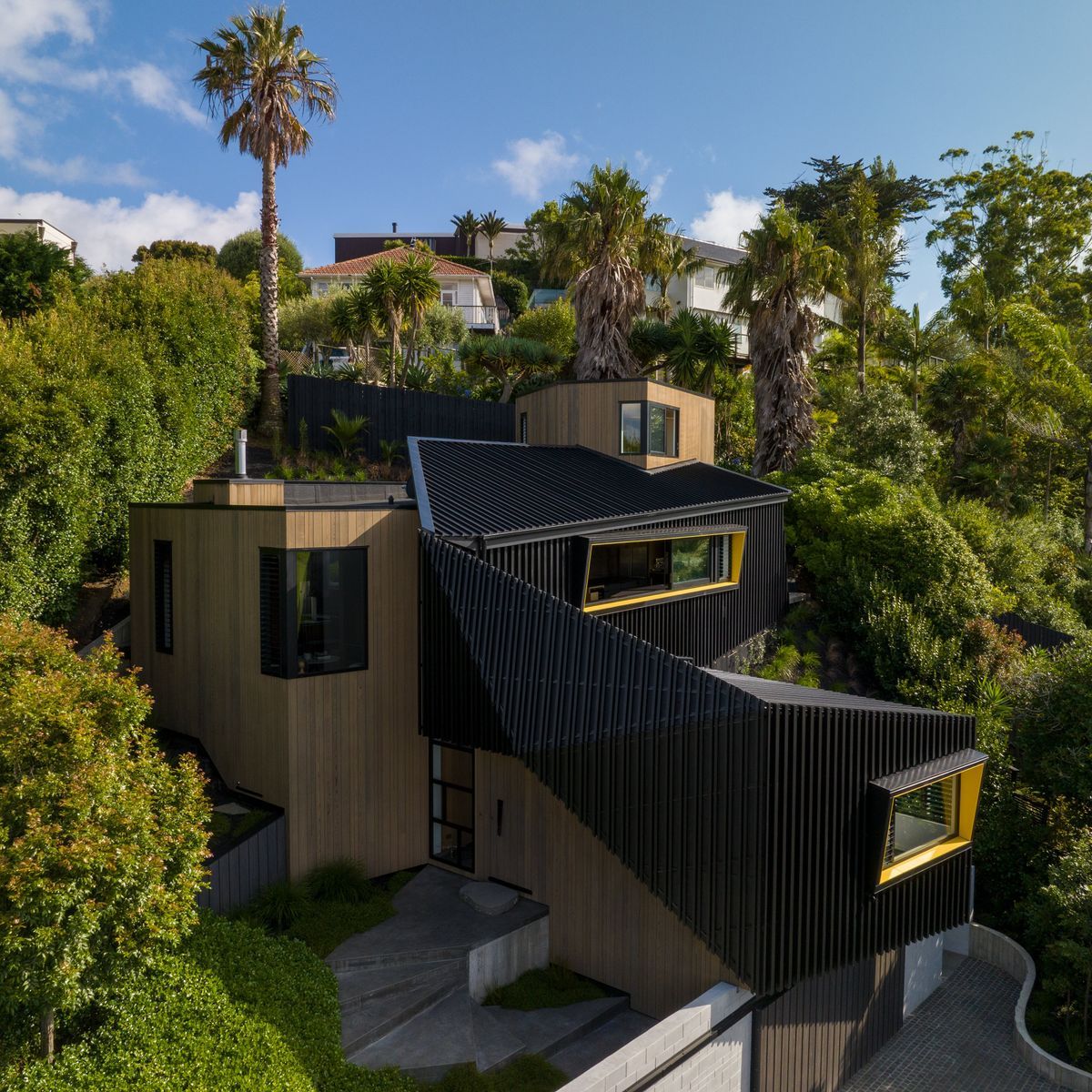 A sculptural home handcrafted over a decade in a labour of love
