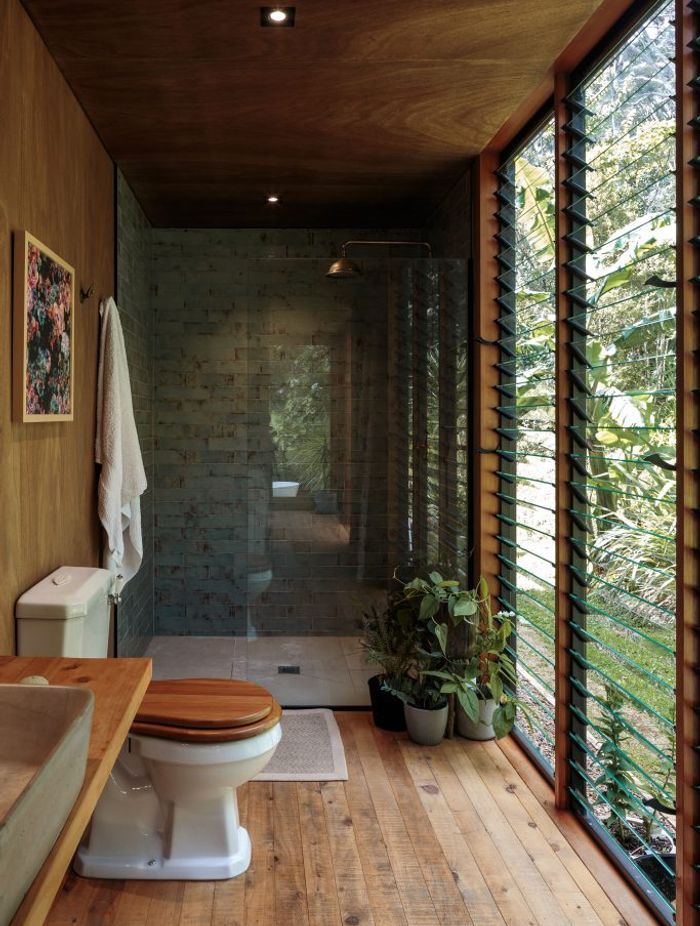 Glass louvres are a nod to the old architecture styles prevalent along the Thames coast.