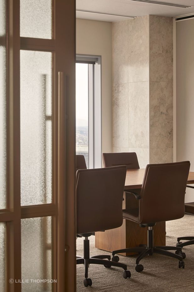 The warm tones of the L1 Capital project.