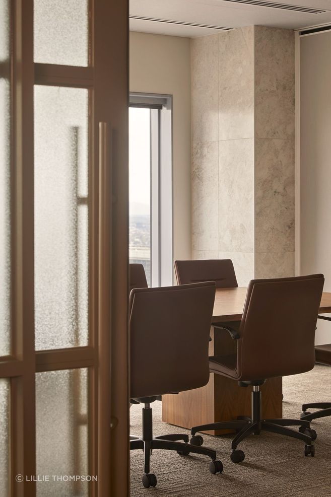 The warm tones of the L1 Capital project.
