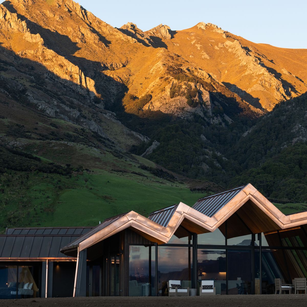 An architectural masterpiece nestled at the foot of Mt Isthmus