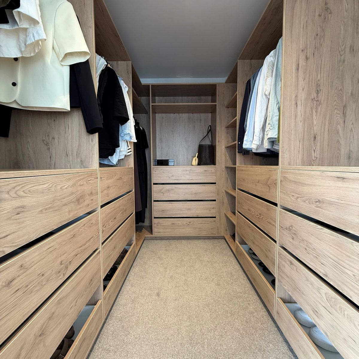 A walk-in fit for a wardrobe designer