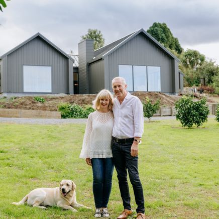 A rural home simple in design, focused on sustainability