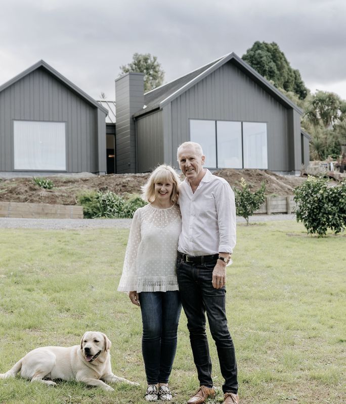 A rural home simple in design, focused on sustainability