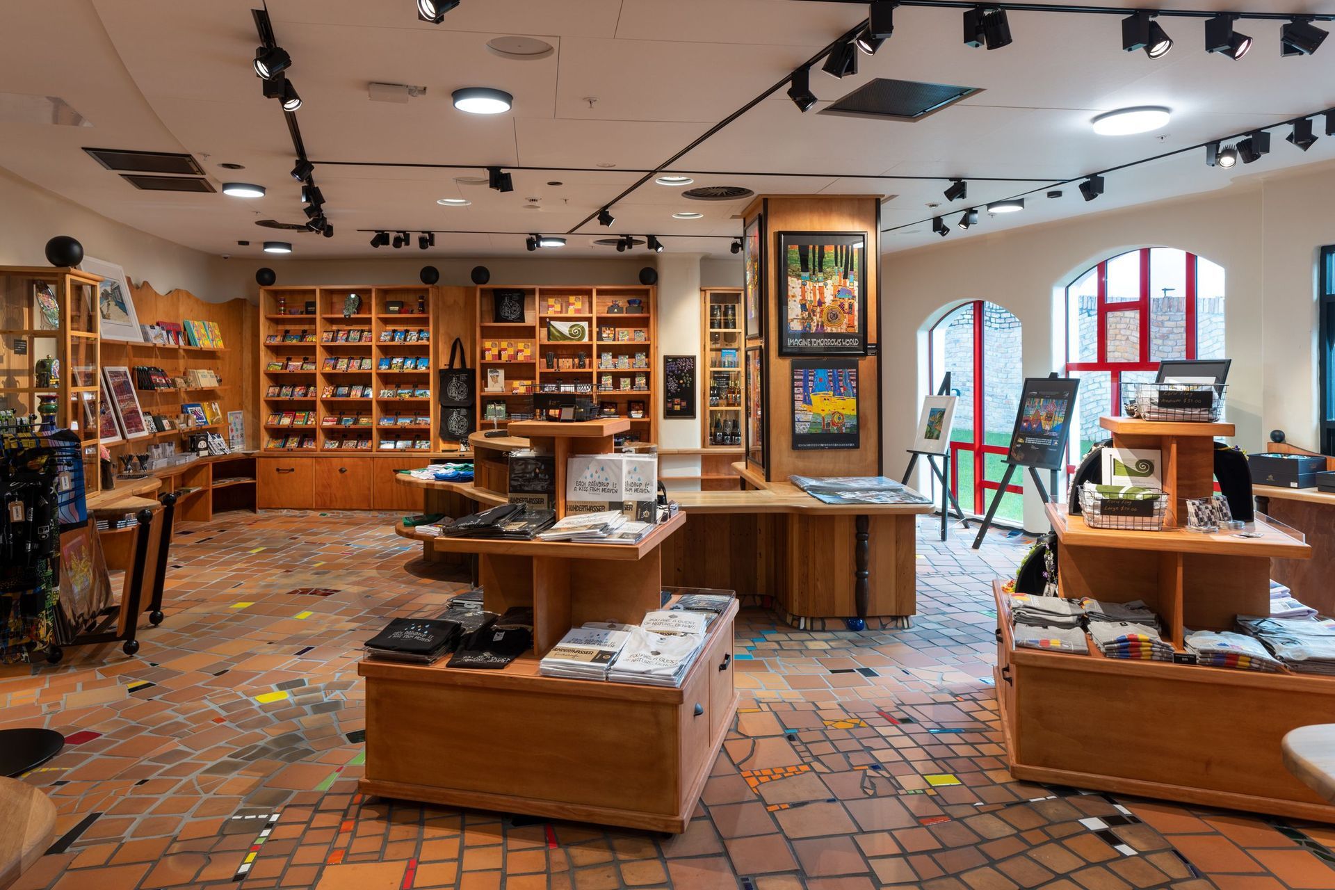 “It's a really interesting environment to be in,” says Grant. There are other Hundertwasser inspired buildings around the world. “I think that's one of the wonderful things about all of the buildings that I've seen, they're all different. And yet, they're all the same. There’s a commonality. I would say that the one that's similar to this is the KunstHausWien Museum in Vienna.”