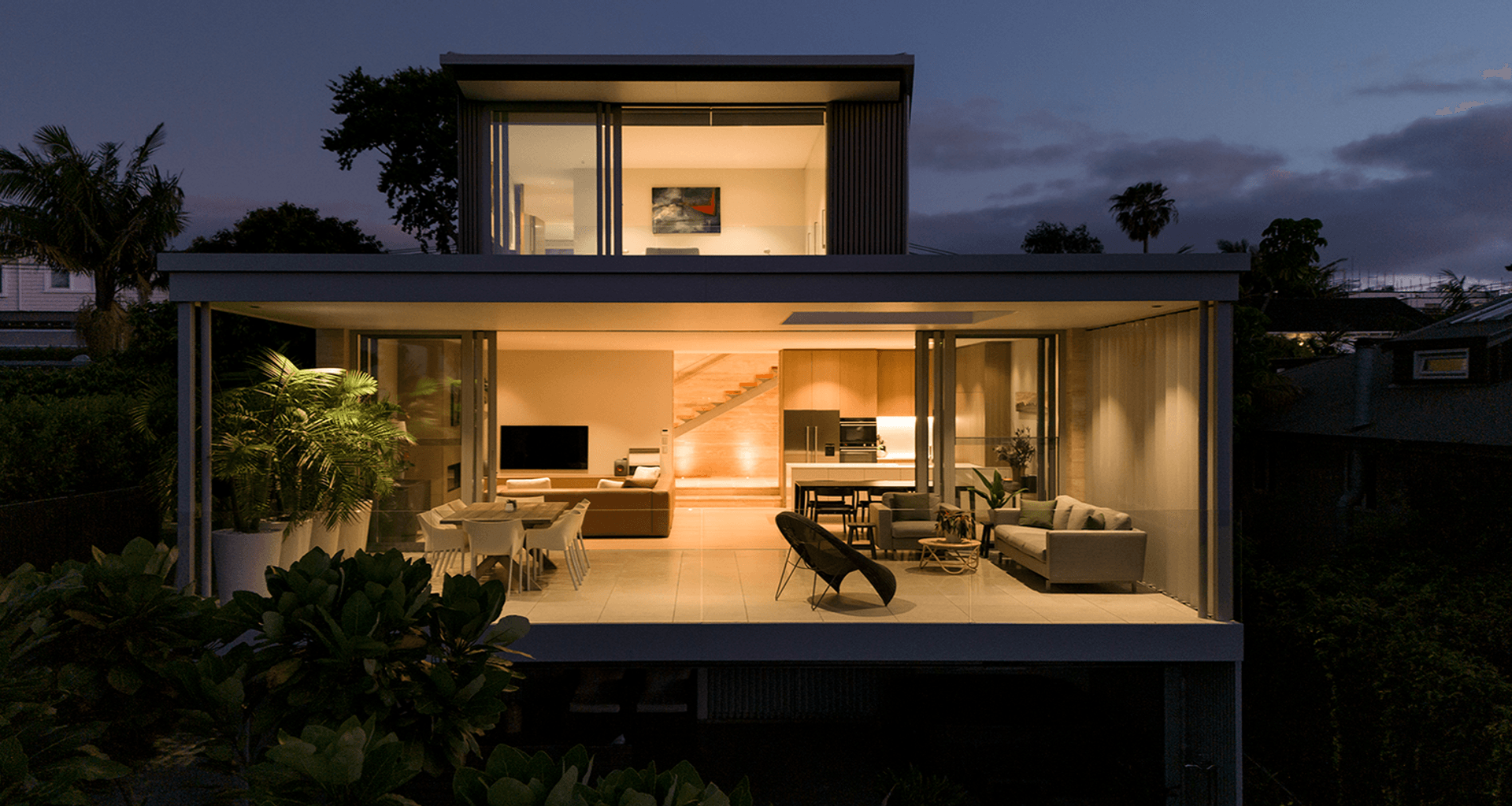 Reed House, designed by Mercer and Mercer Architects.