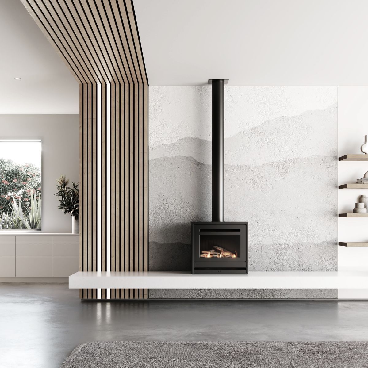 Beautifully designed, Wi-Fi enabled, energy efficient: Rinnai’s newest fireplace