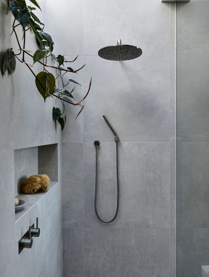 The skylight ion the master en suite brings in the light.