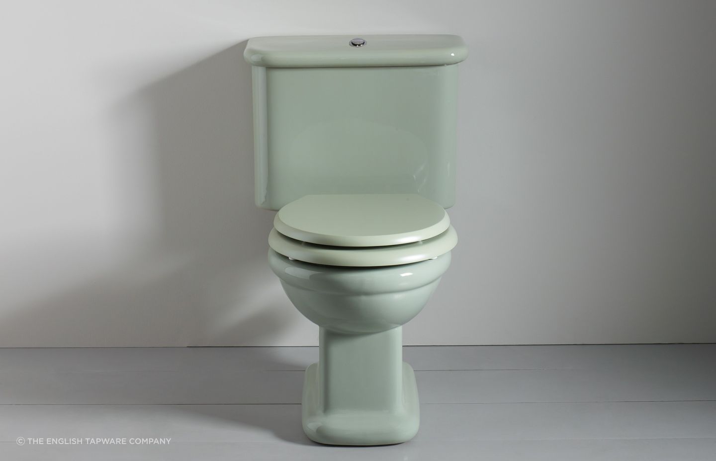 A classic with a colourful twist - the Rockwell Toilet With Close Coupled Cistern Pan