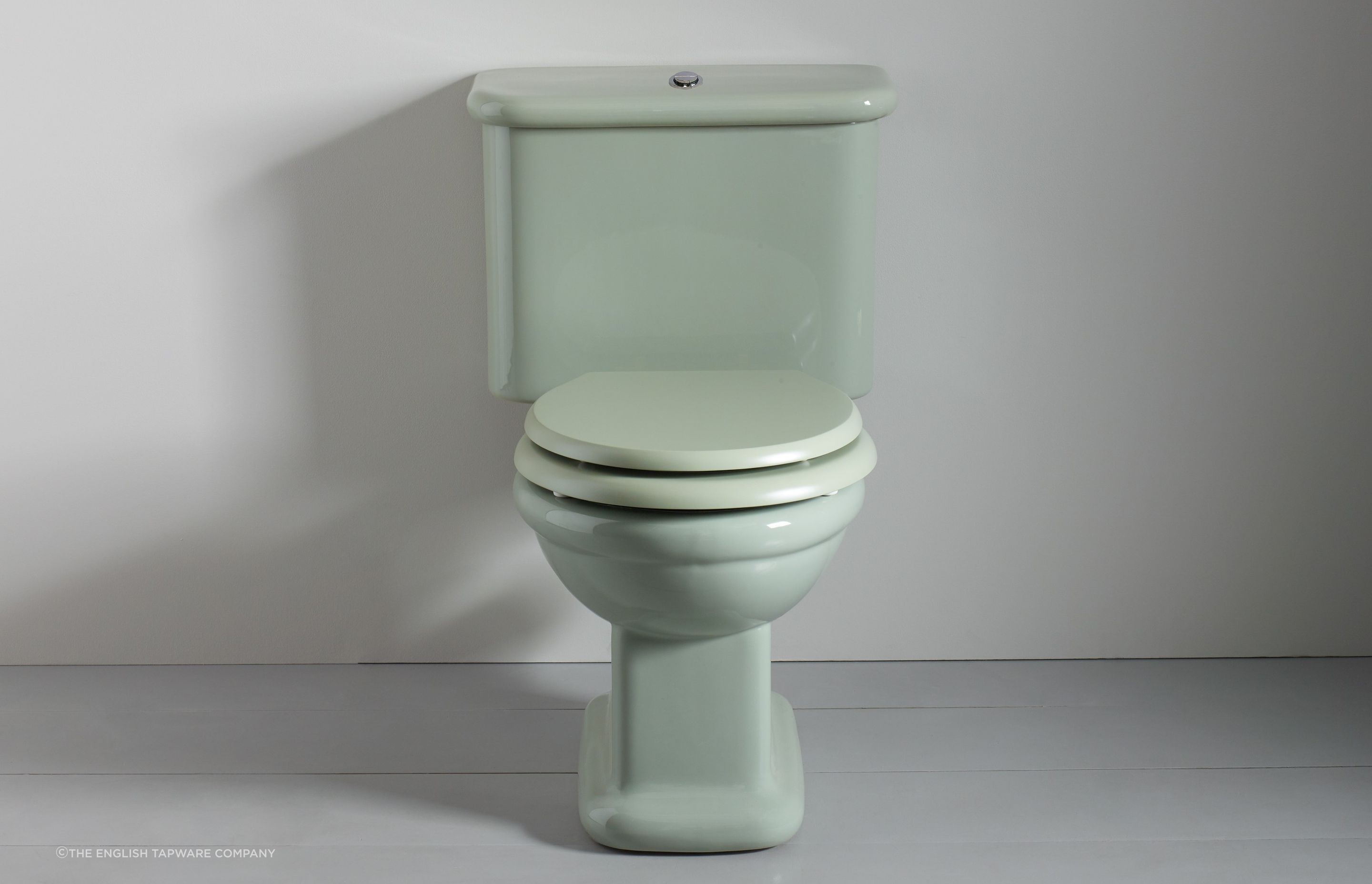 A classic with a colourful twist - the Rockwell Toilet With Close Coupled Cistern Pan