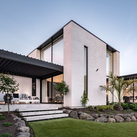 Modern Mediterranean influence for a high-end Christchurch rebuild