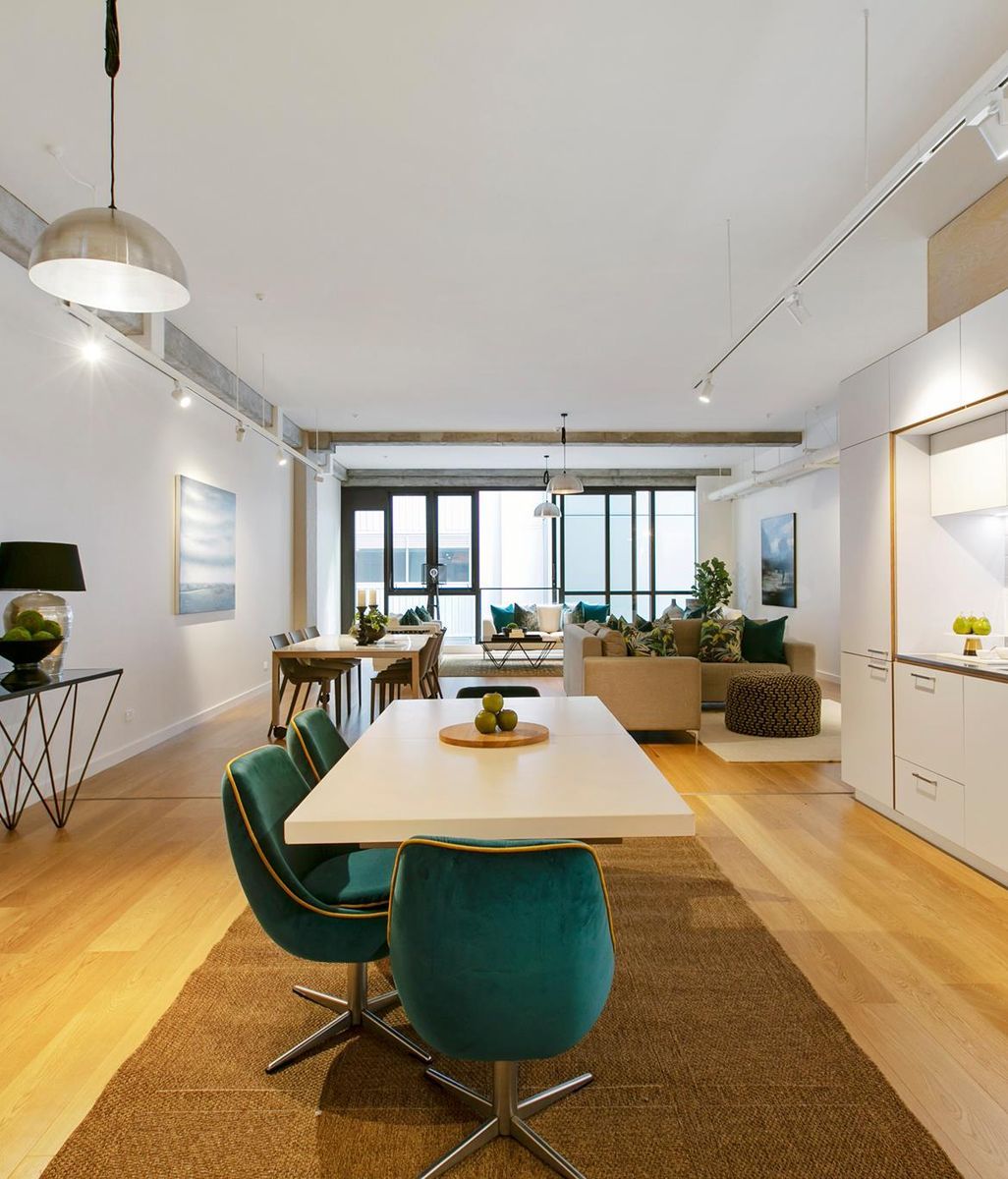 Parks Flooring shares three beautiful apartment projects that feature their European Oak and KronoSwiss Flooring