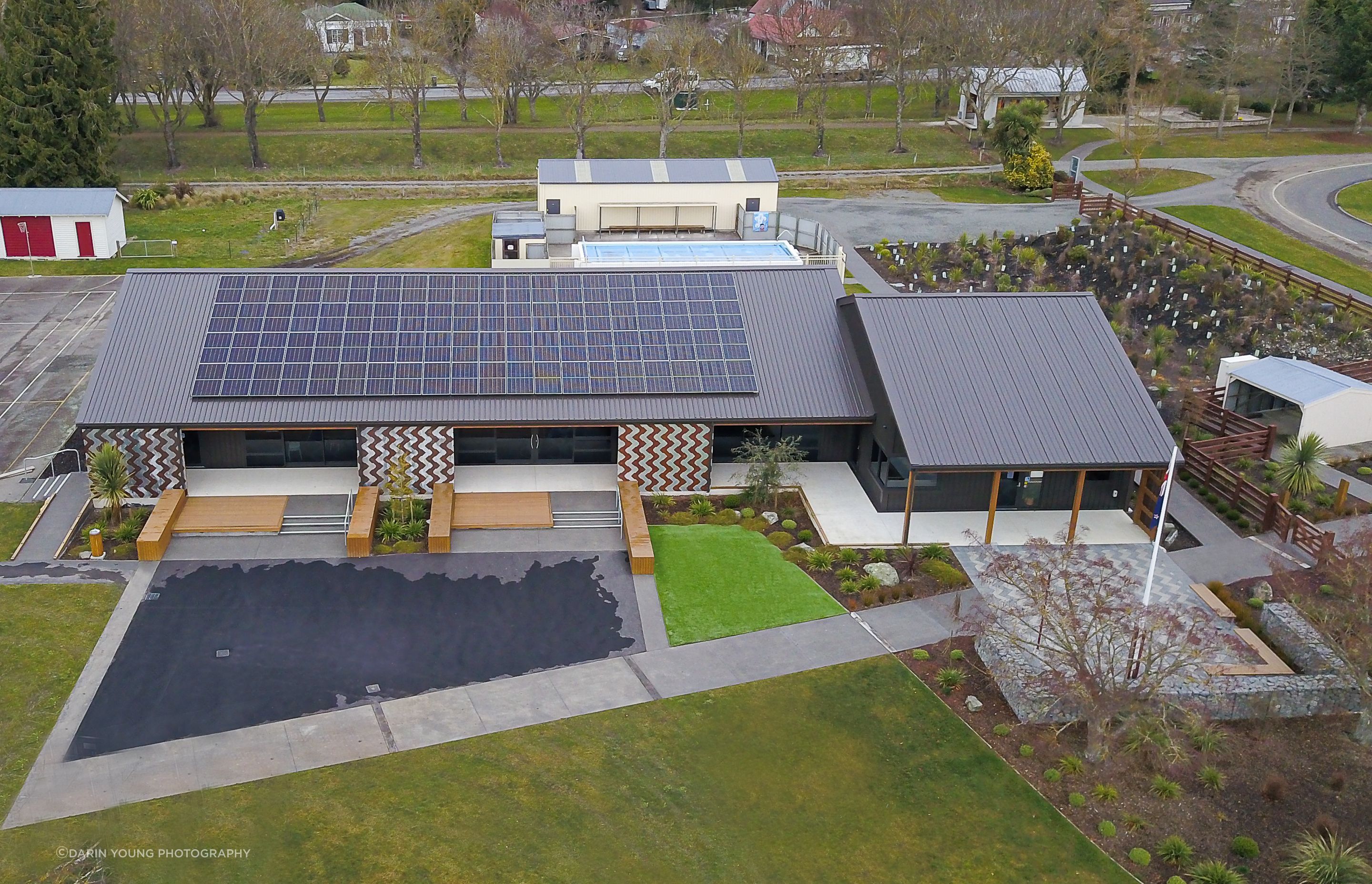 The school took advantage of a solar panels subsidy through the Ministry of Education.
