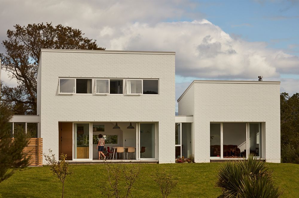 Sentinel House is proof that brick homes can be eco-friendly and sustainable too.