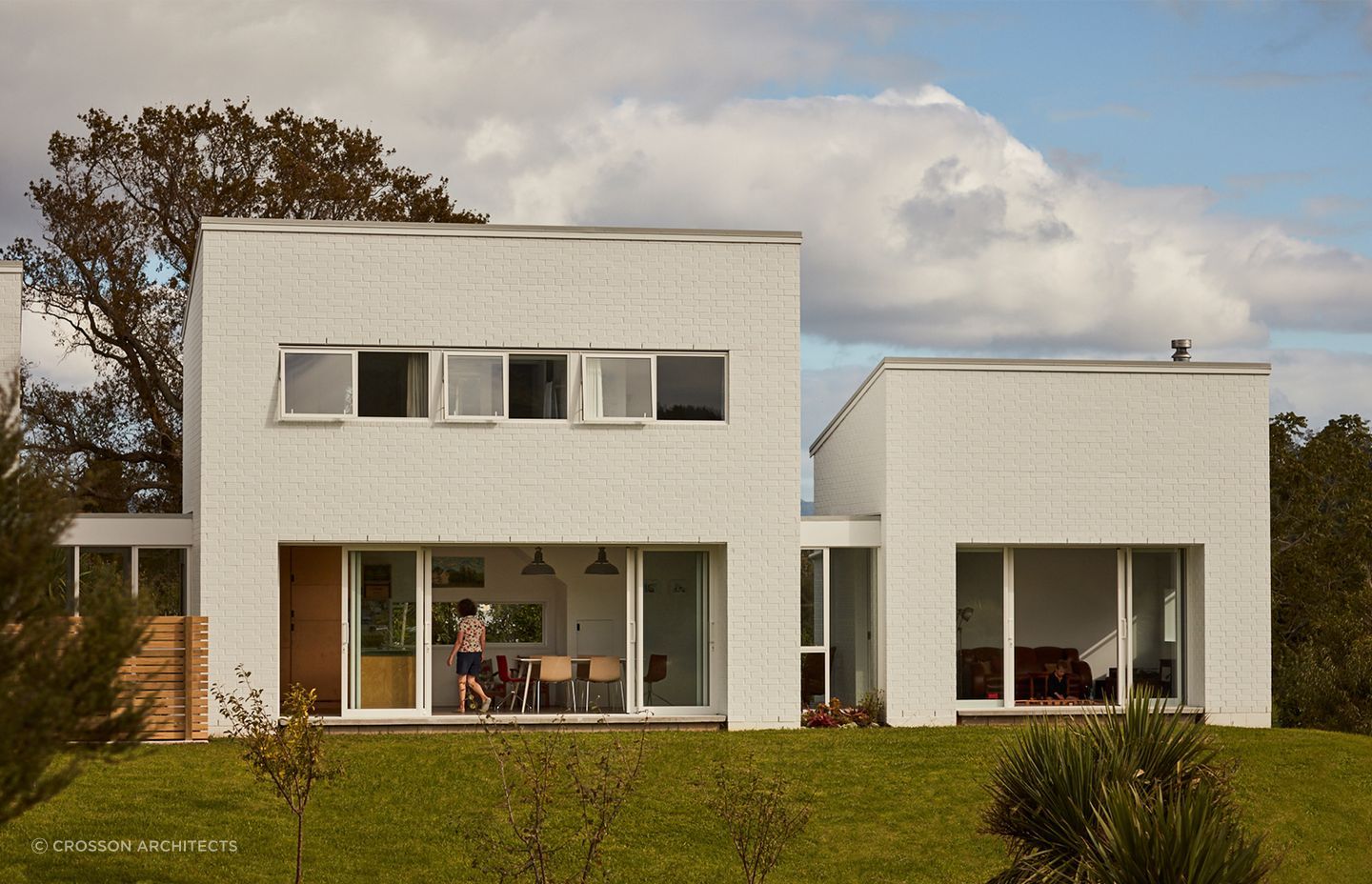 Sentinel House is proof that brick homes can be eco-friendly and sustainable too.