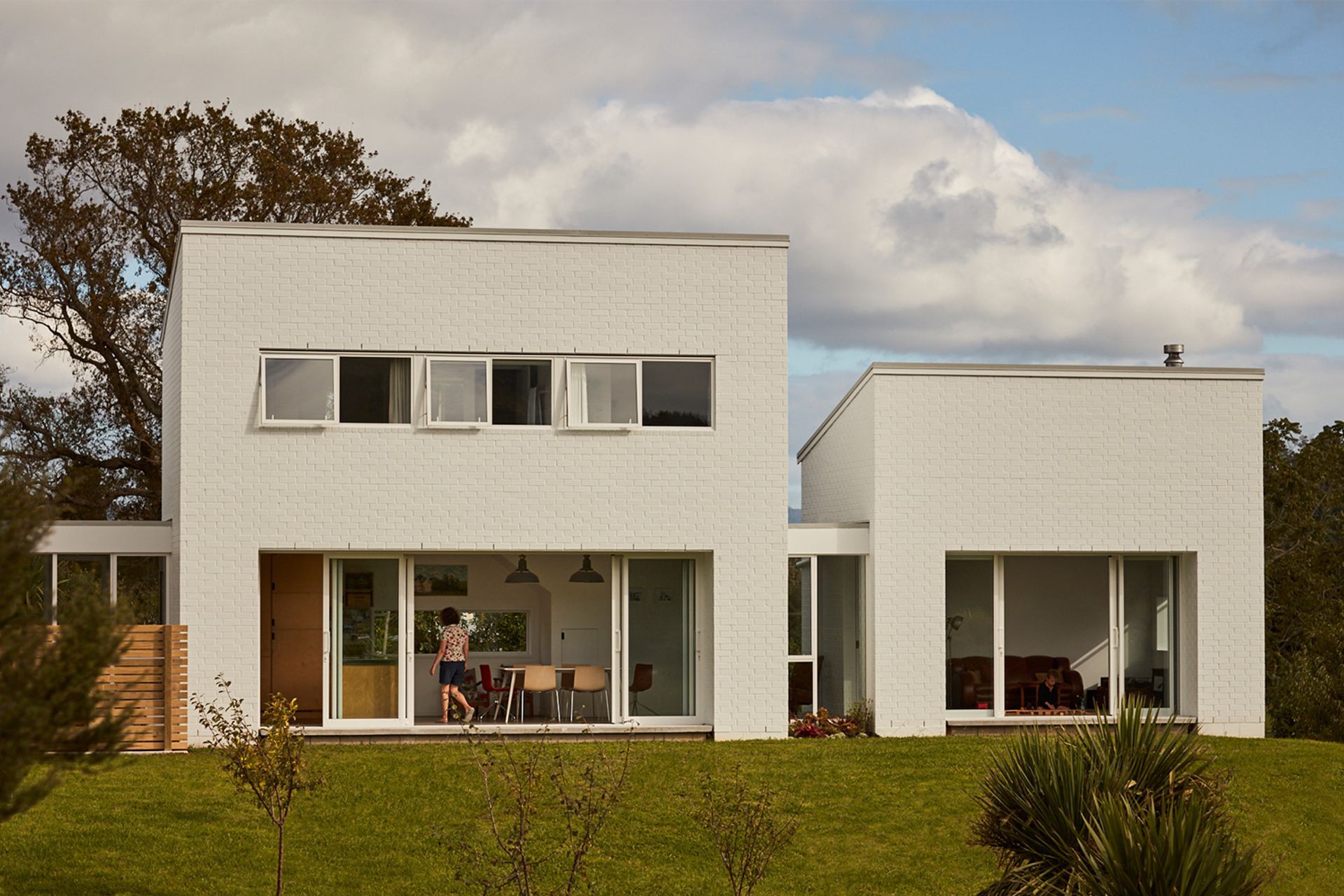 Sentinel House is proof that brick homes can be eco-friendly and sustainable too.