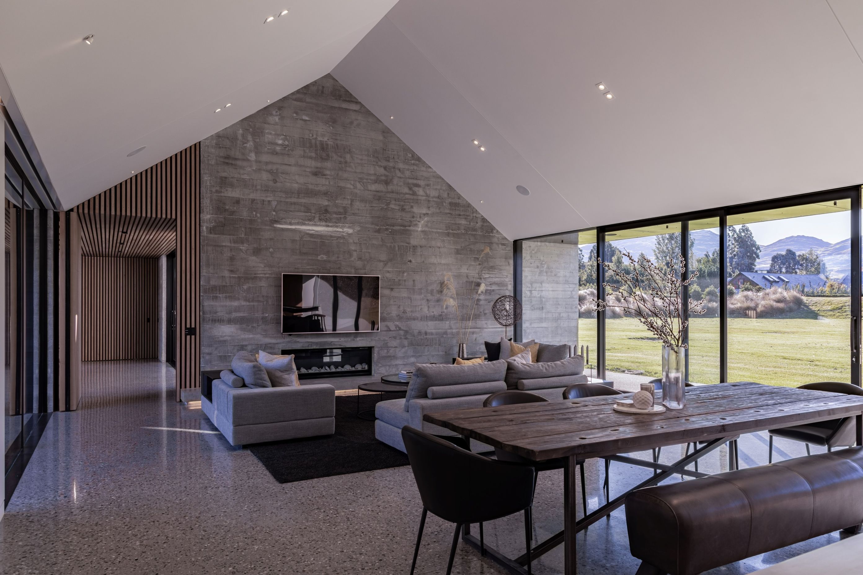 An interior fill of texture, depth and detail in design. | Photography: Alister Brown