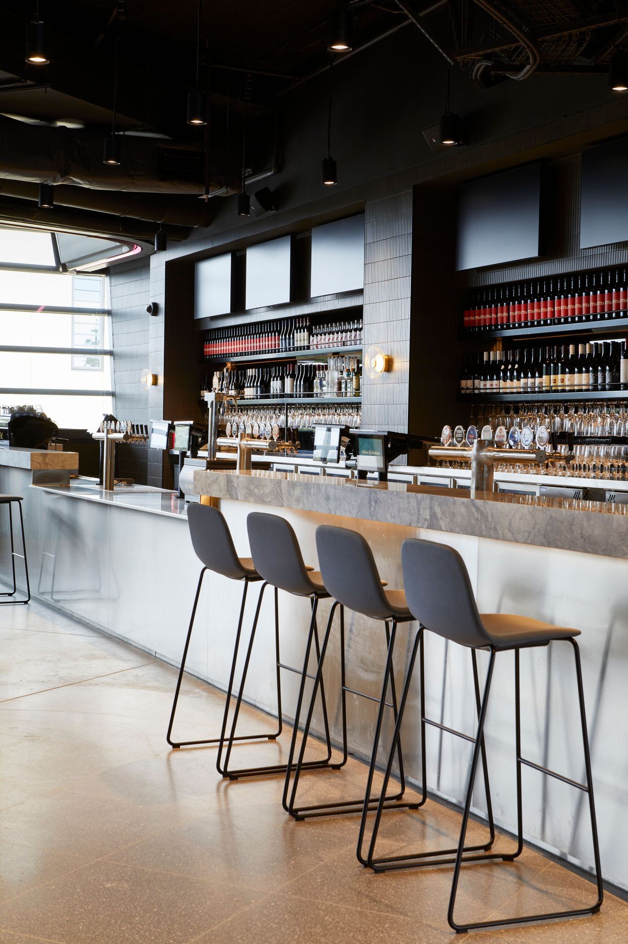 The brief was for the fit-out to be refined and sophisticated.