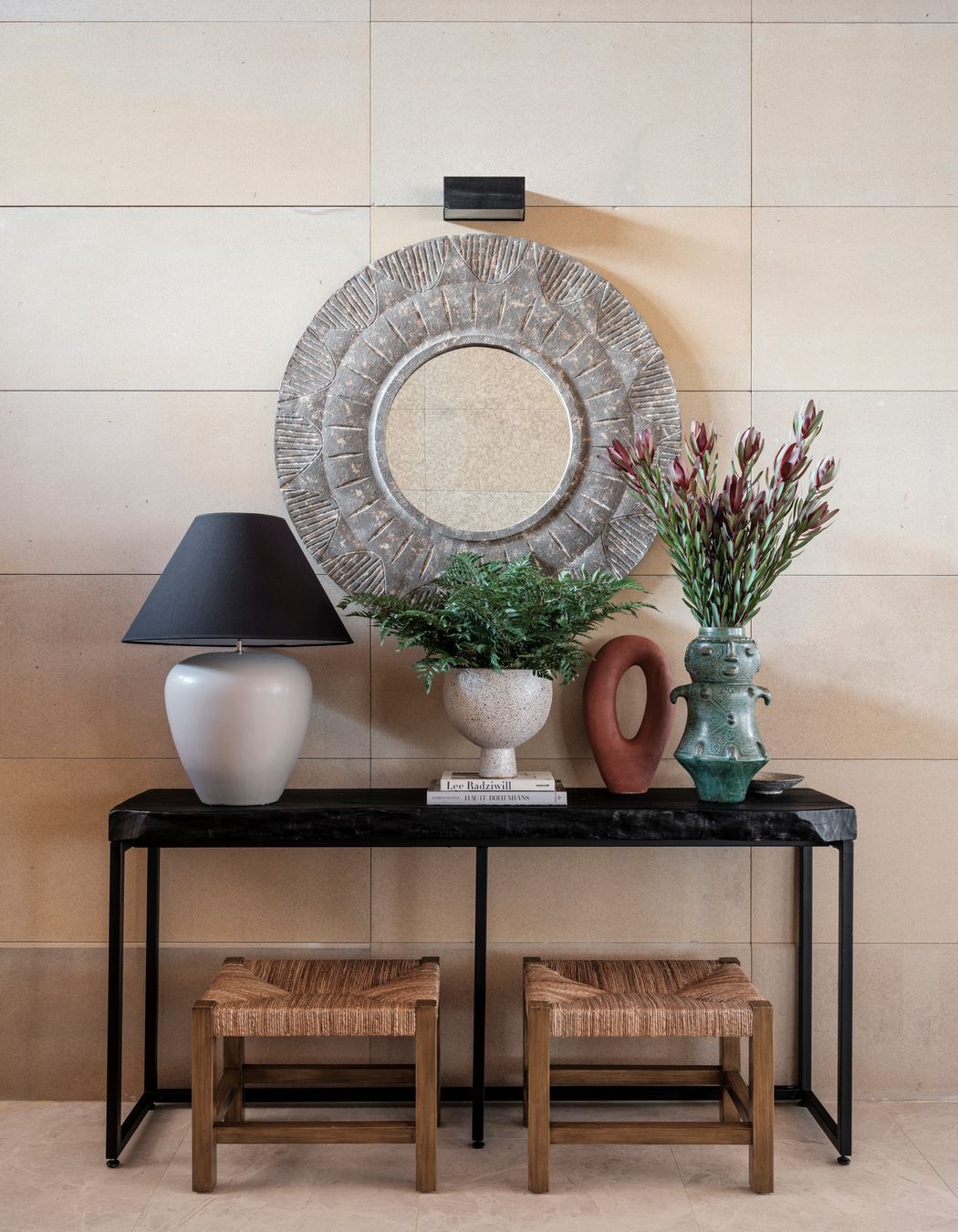 Linda and her team worked closely with the family to create a harmonious material palette.