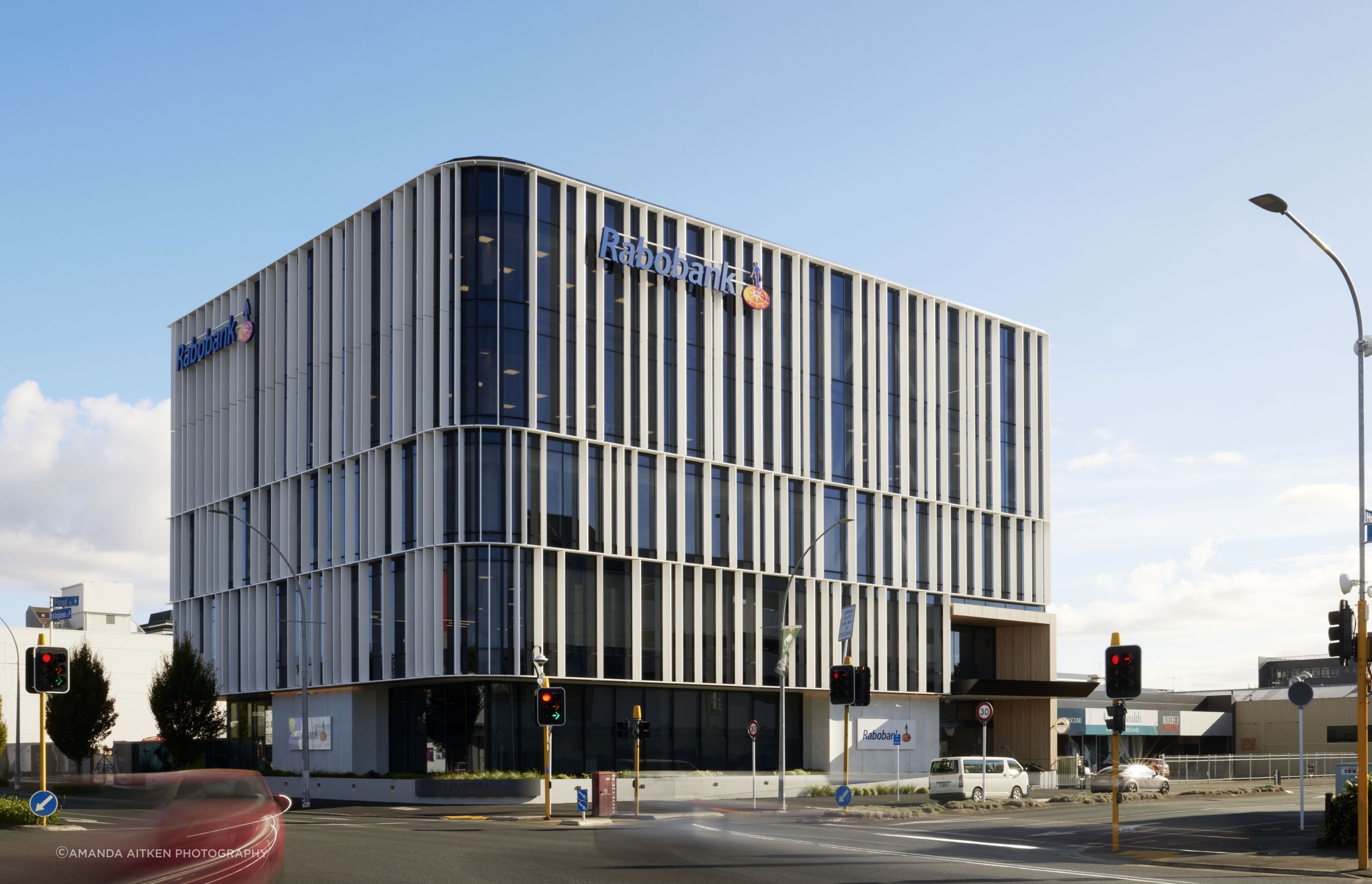 The corner site where Rabobank Centre now stands was once a Holden car showroom.