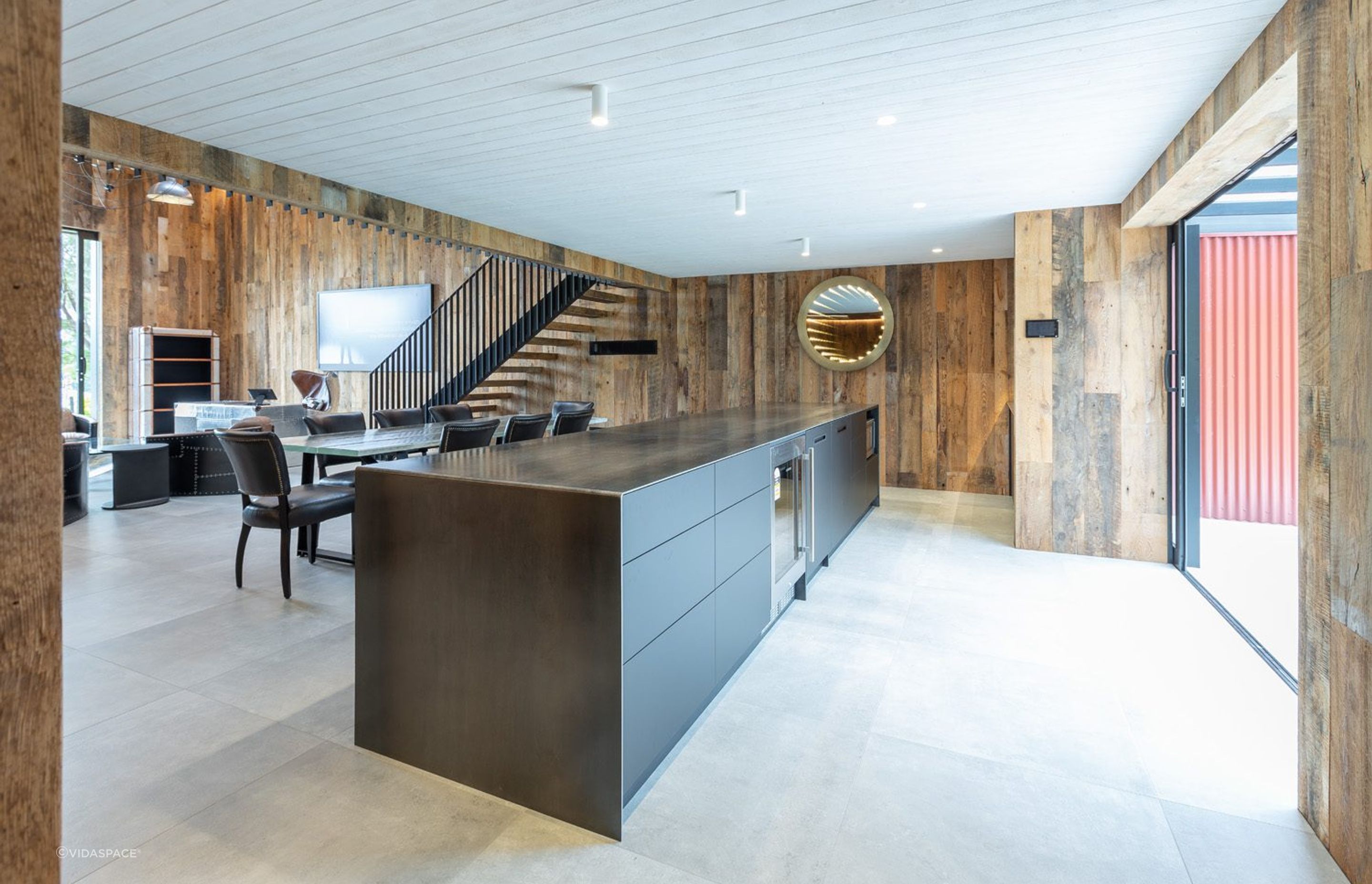 The Harken VidaGroove Timber Wall and Ceiling Panelling is a great addition to any interior space.
