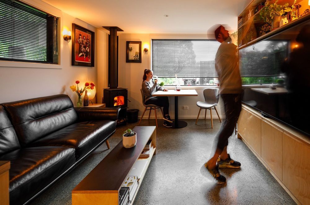 The carefully curated selection of decor and possessions make this a great personal sanctuary