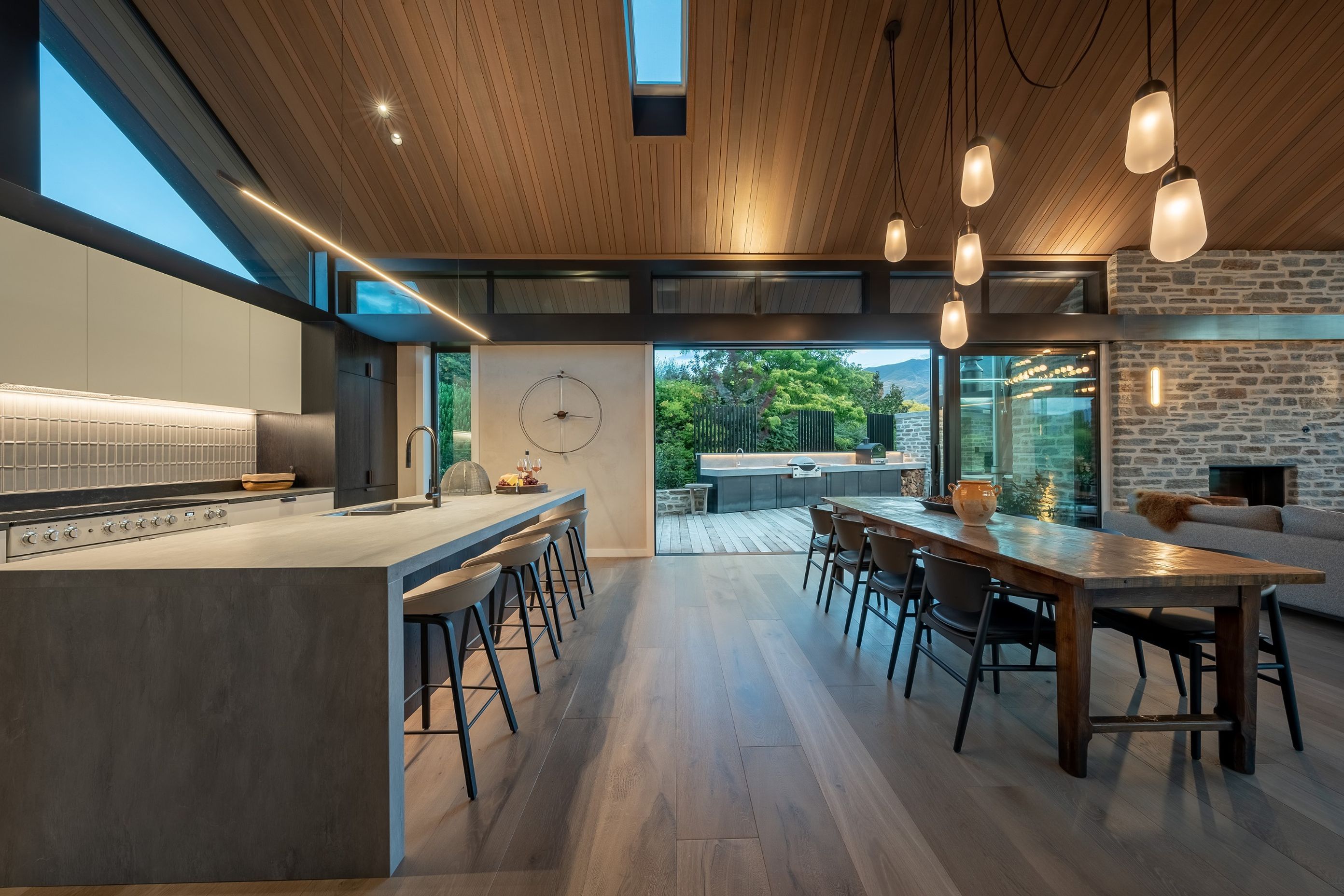 The interiors were designed by Janine Fitchew in collboration with the client.