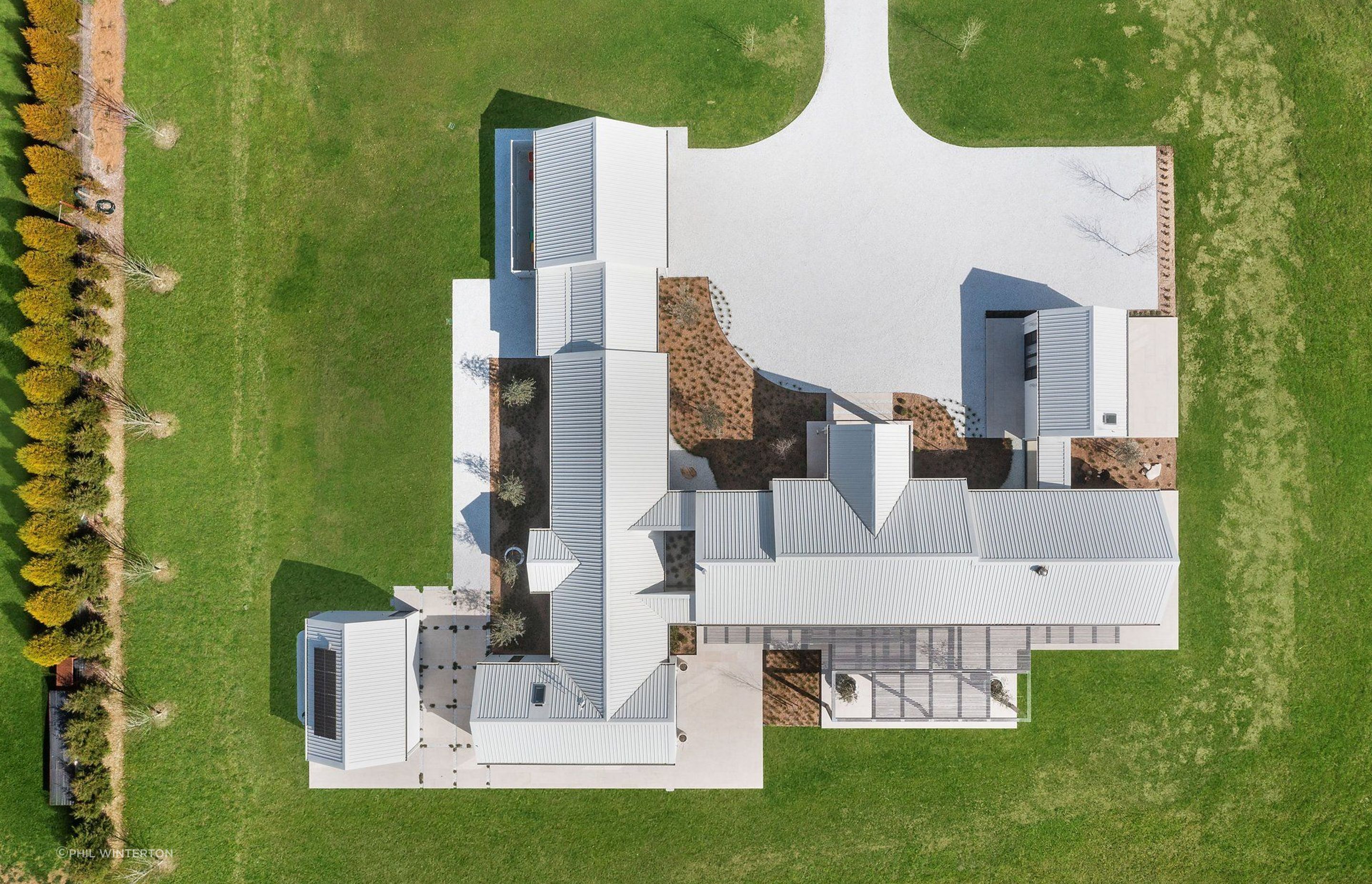 Picture perfect from above.