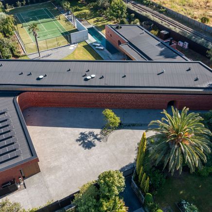 An energy-efficient roof is the cherry atop this unique Z-shaped home