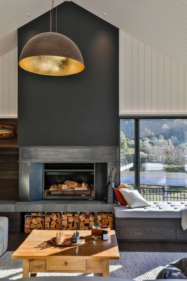 With a pitched ceiling, the living area is open but has been designed to incorporate smaller spaces – choose to lounge by the fire, sit by the window or venture into the sunroom.