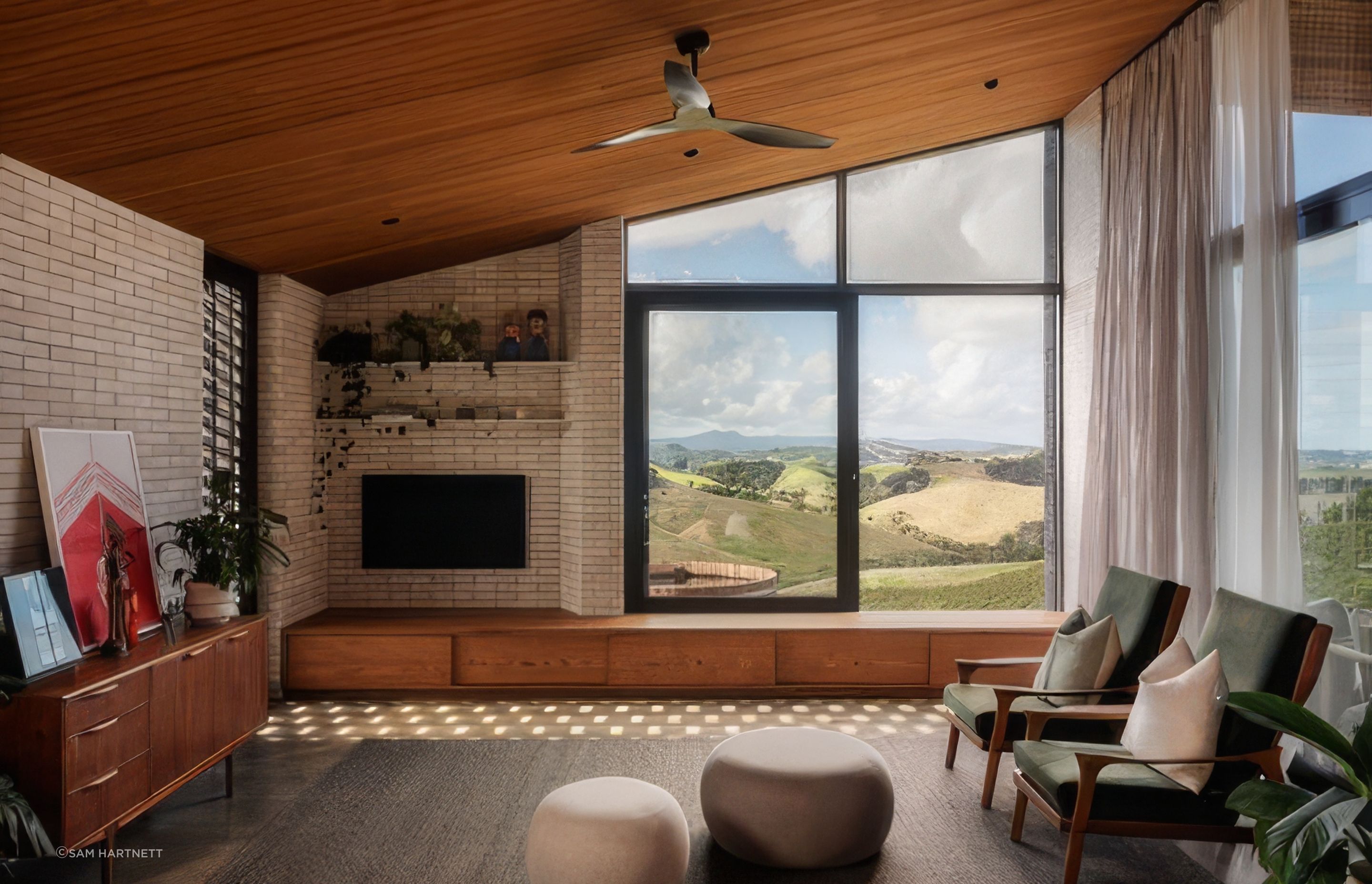 “Felicity’s brief was to create a family home that incorporated as many New Zealand-made and eco-conscious materials as possible."