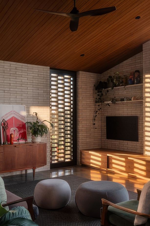 Felicity’s design references mid-century elements with a modern sensibility, creating spaces that feel timeless and classic.