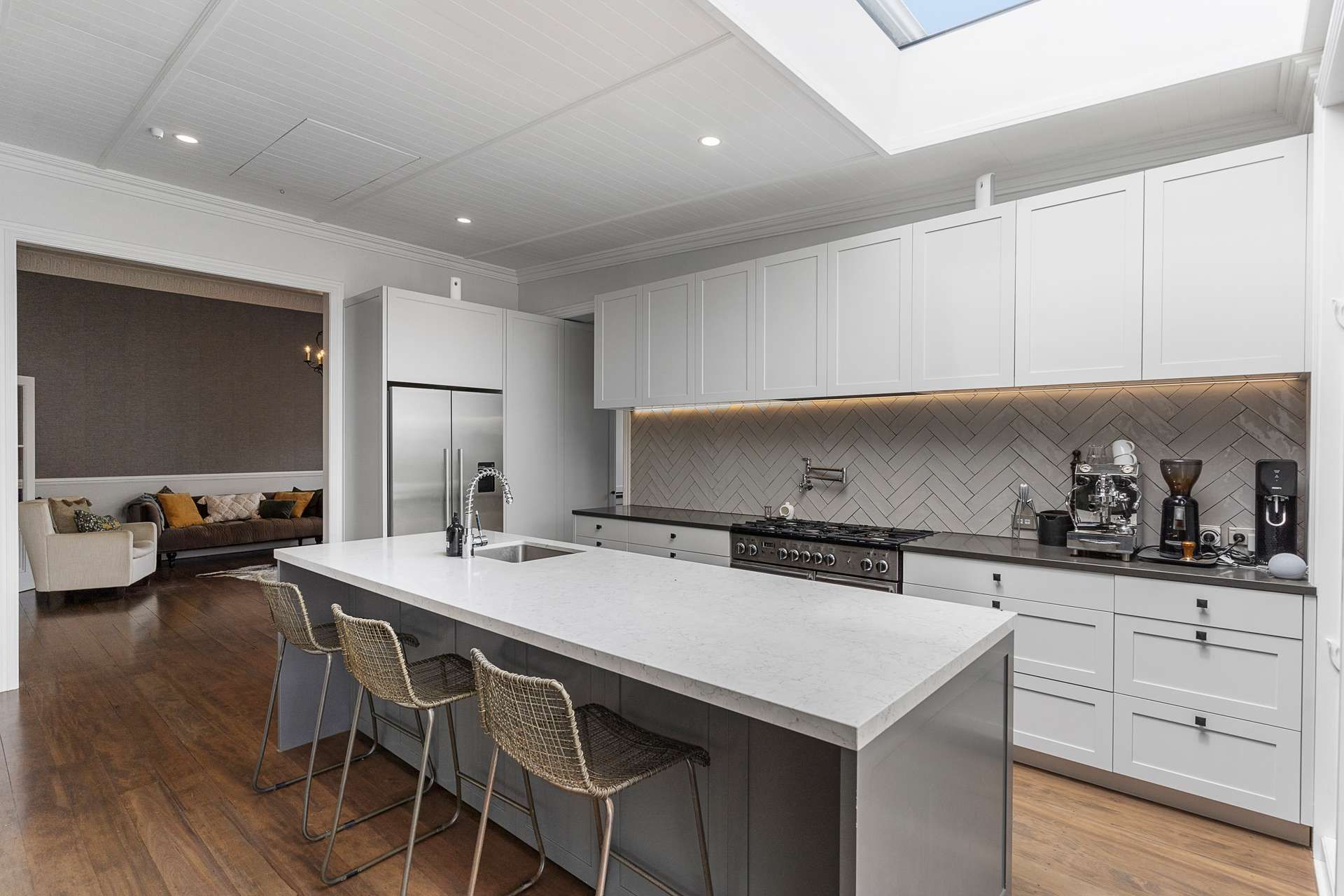 The kitchen was the 'crown jewel' of the project.