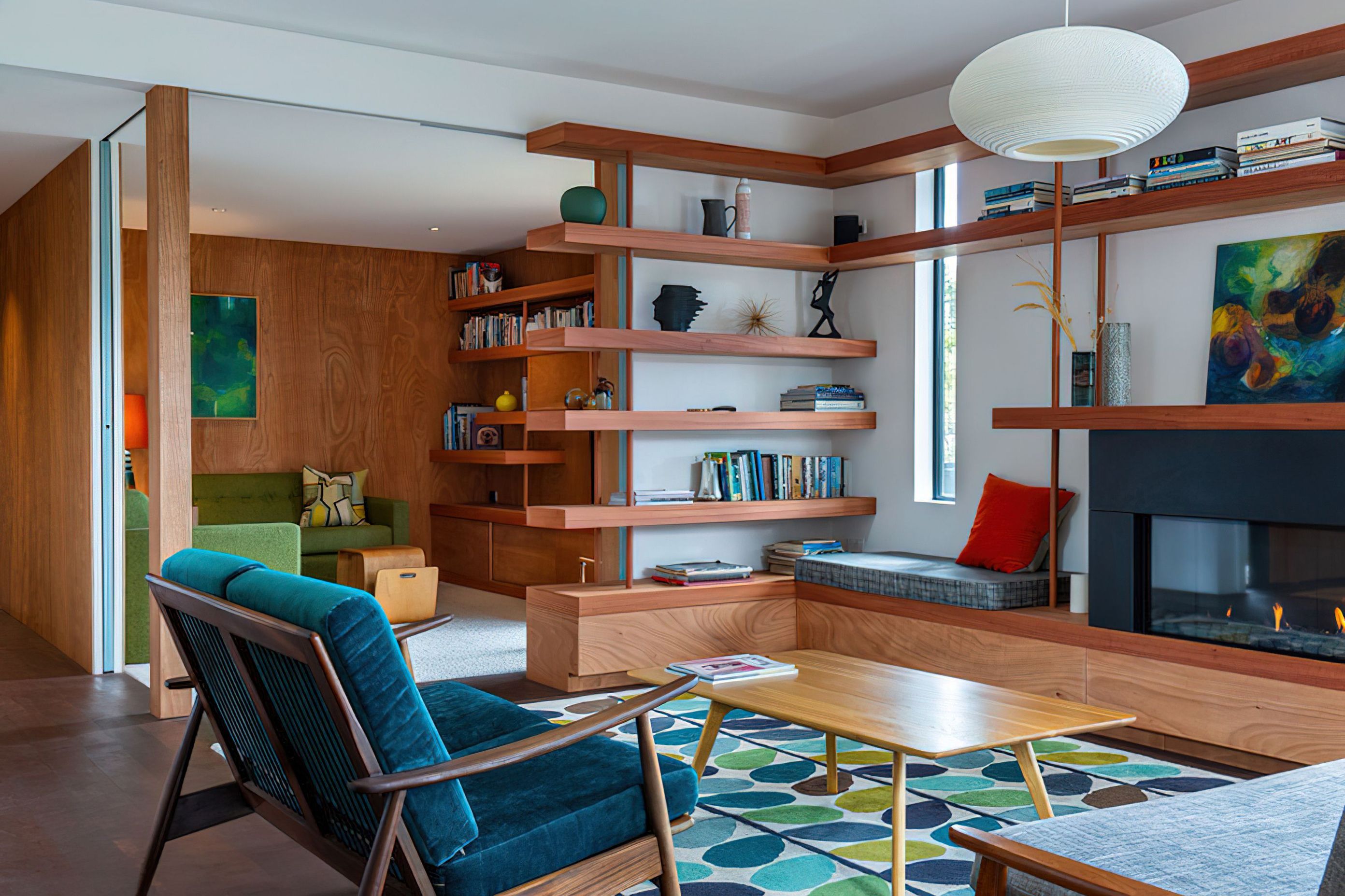 Maximalist styling in this highly detailed home by Parsonson Architects and interior designer Nicole Van Ruler.