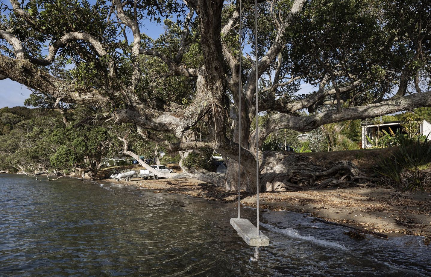 The home is a mere 20 metres from the high-tide line.