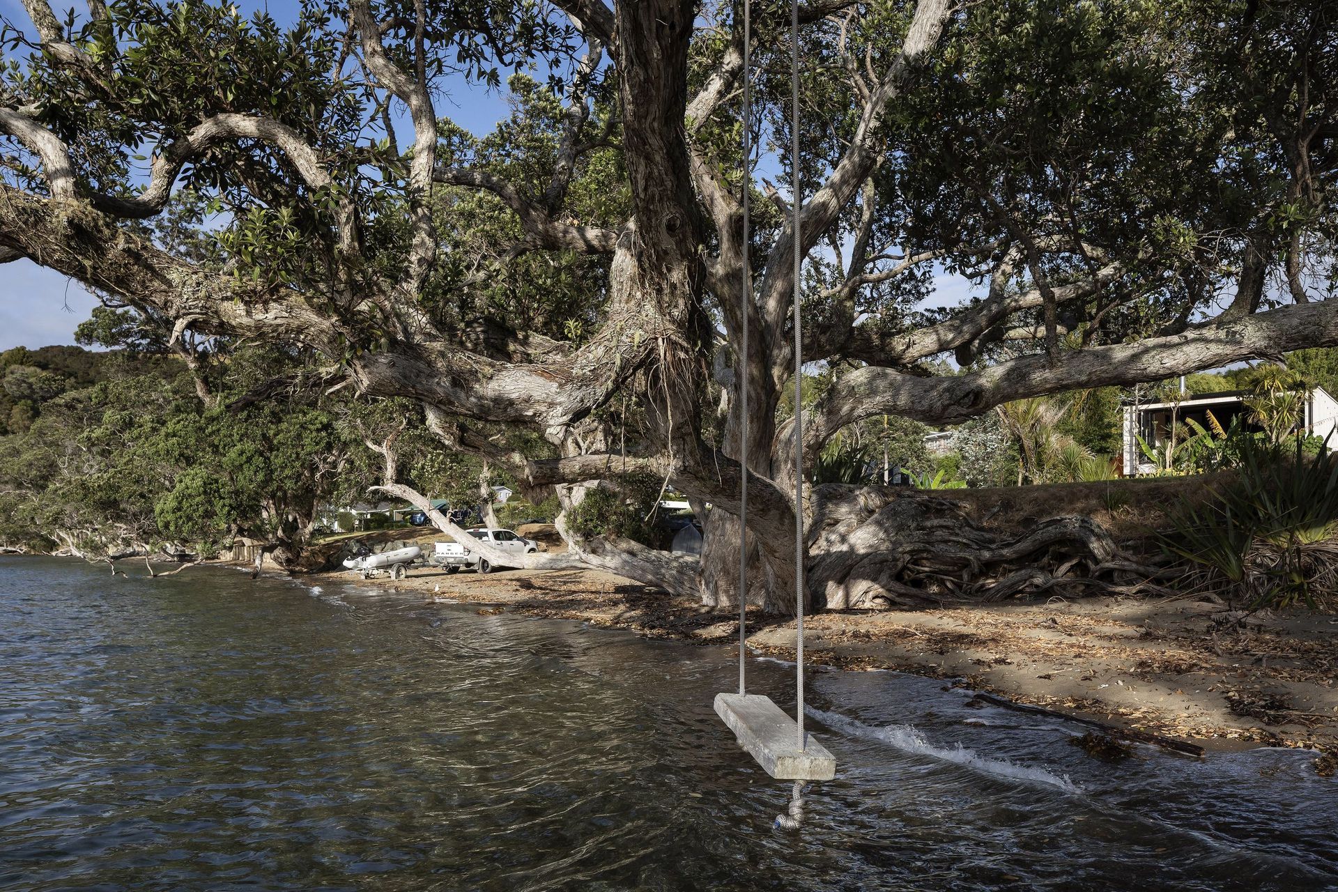 The home is a mere 20 metres from the high-tide line.