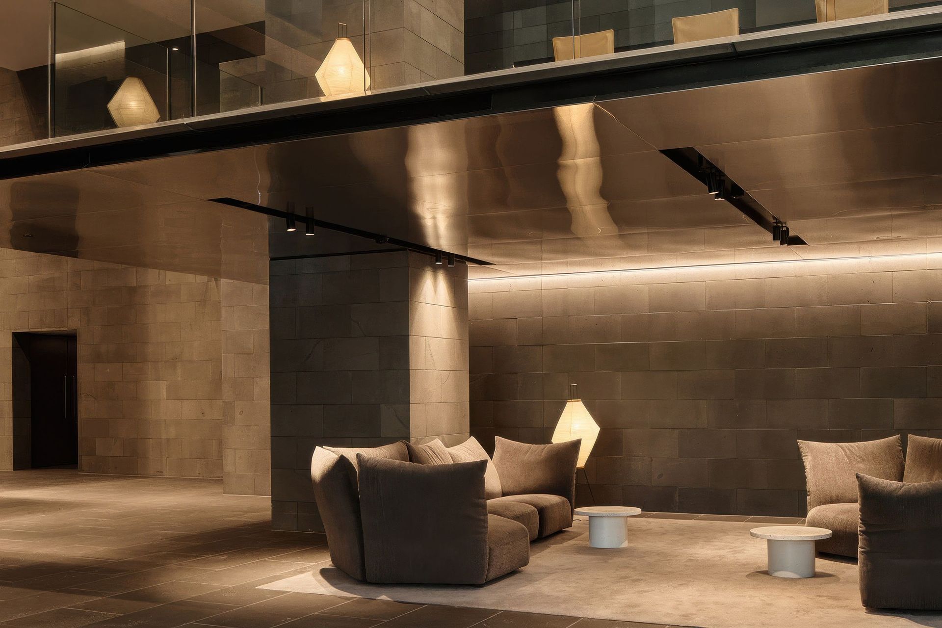 Edra's Standard sofa provides space for an informal meeting or to enjoy a quiet moment.