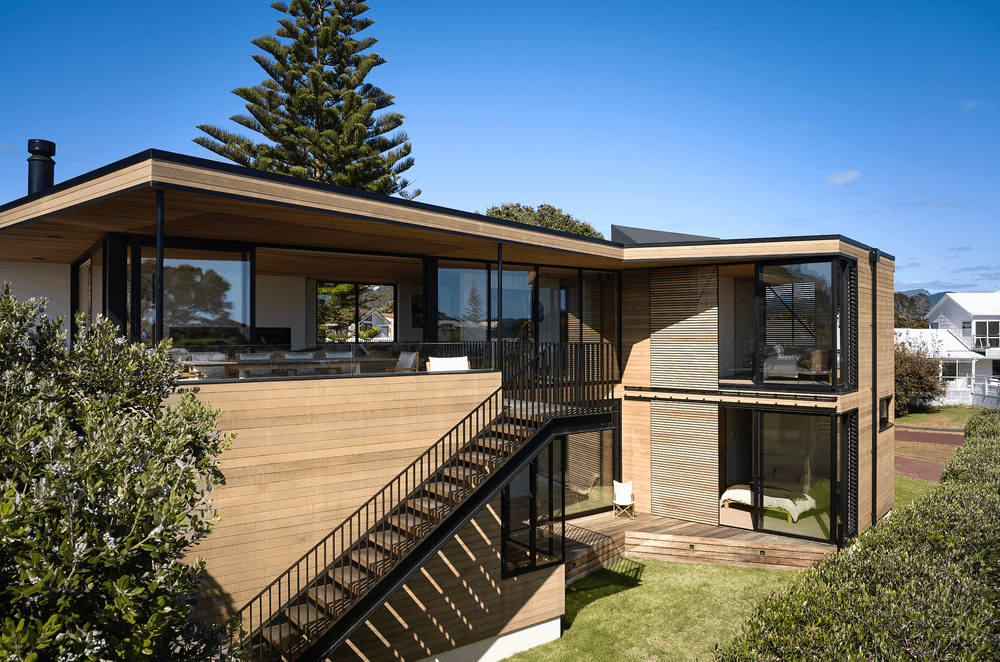 The home was designed by Julian Guthrie and built by Holah Homes.