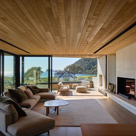 A stunning Coromandel holiday home with a playful design