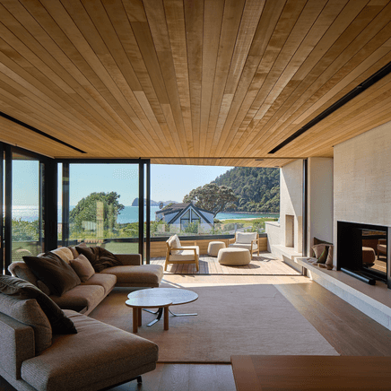 A stunning Coromandel holiday home with a playful design