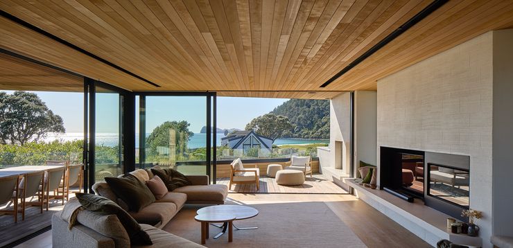 A stunning Coromandel holiday home with a playful design