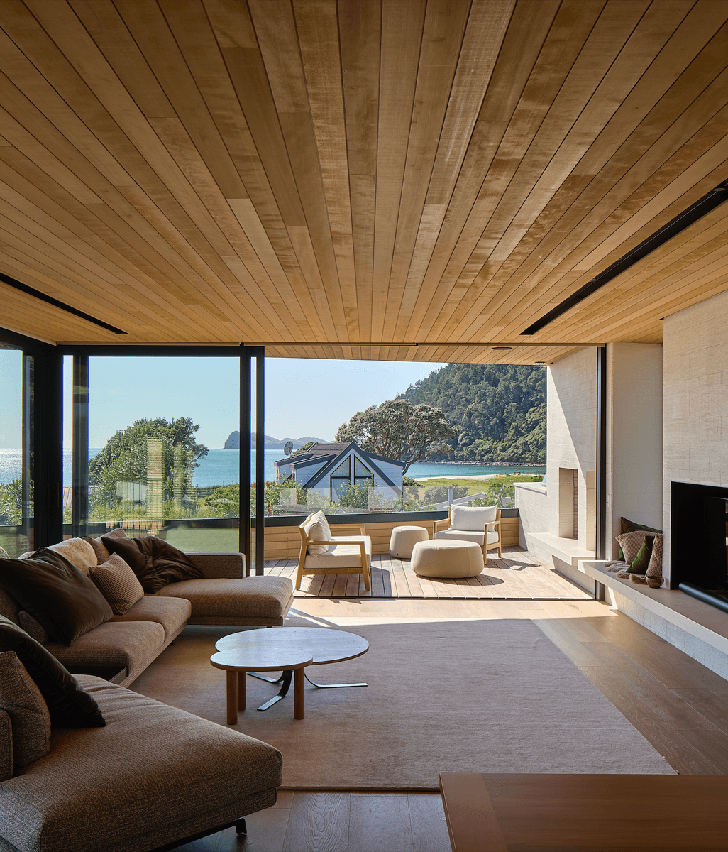 A stunning Coromandel holiday home with a playful design