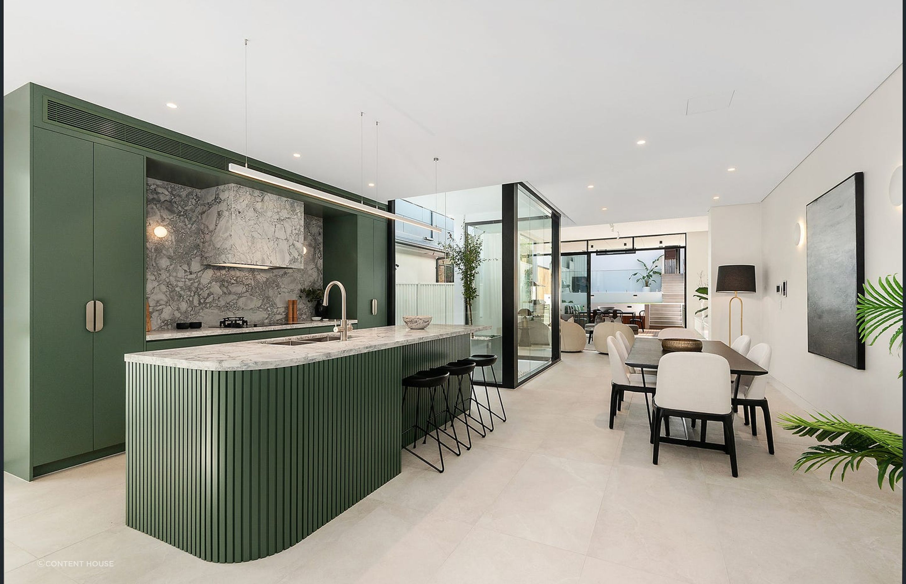 Marrickville duplex | Design by FOS Collective | Lighting design by TecLED