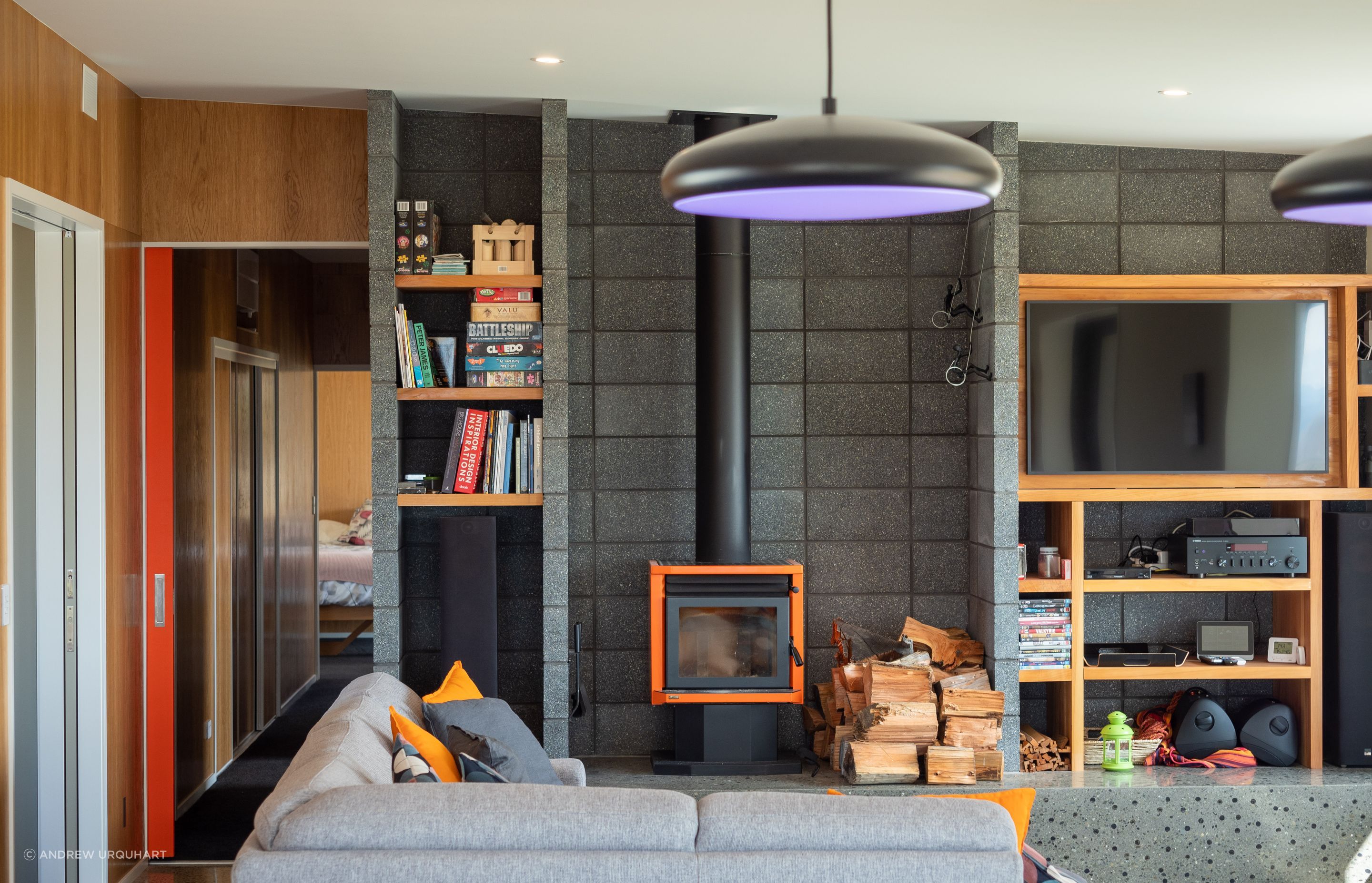 Beth says the homeowners were on board with the design concepts from the start. “There were only really minor tweaks from some of our initial concept work. And equally they really understood the sustainability side of things and having a house that was high performance so it was comfortable and very liveable.”