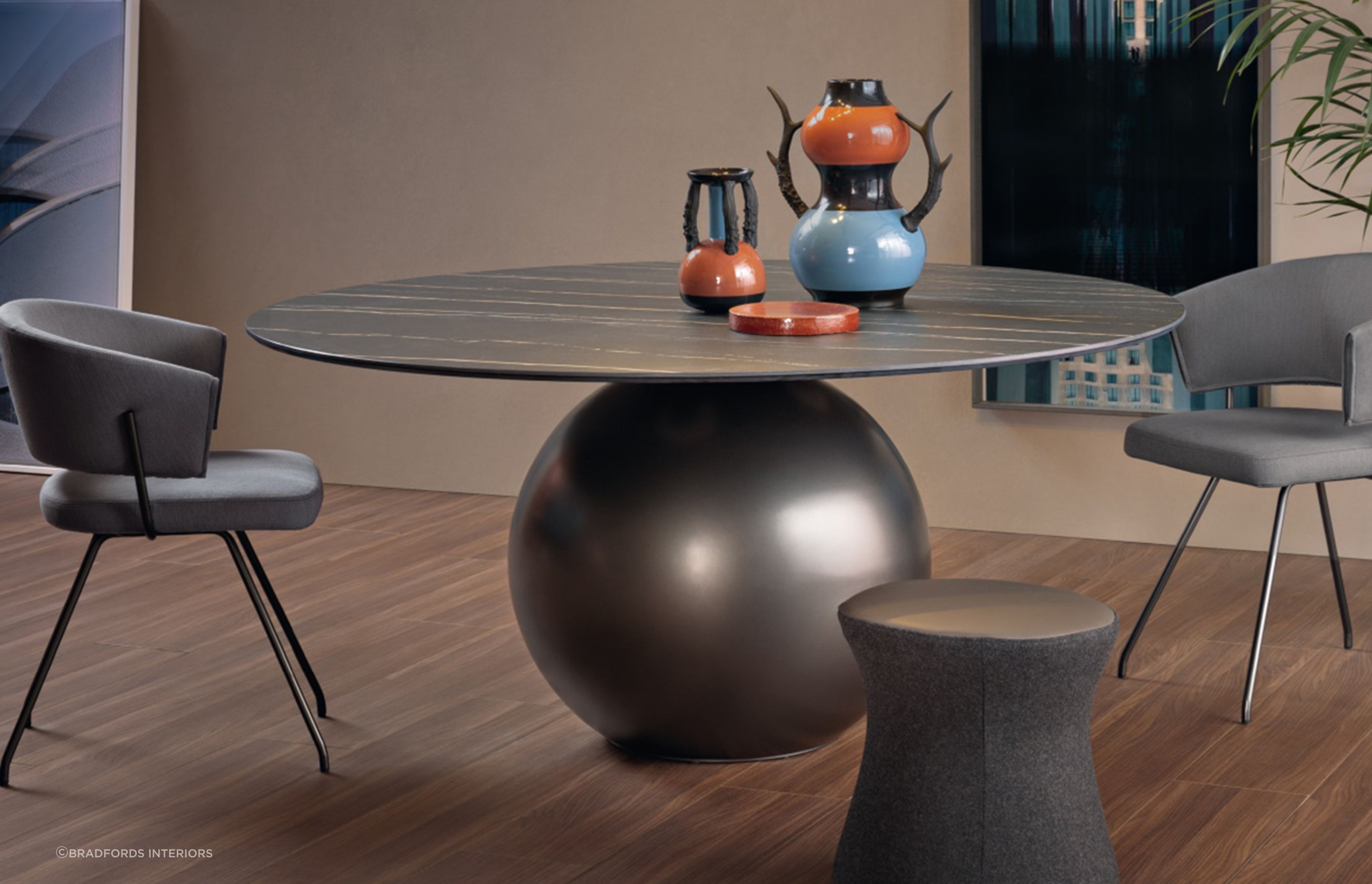 The Circus Dining Table is made in Italy by Bonaldo, which makes the perfect statement piece to any dining space
