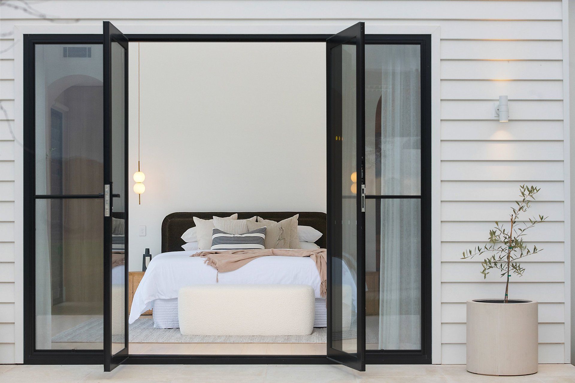 A homely feel to the bedrooms.