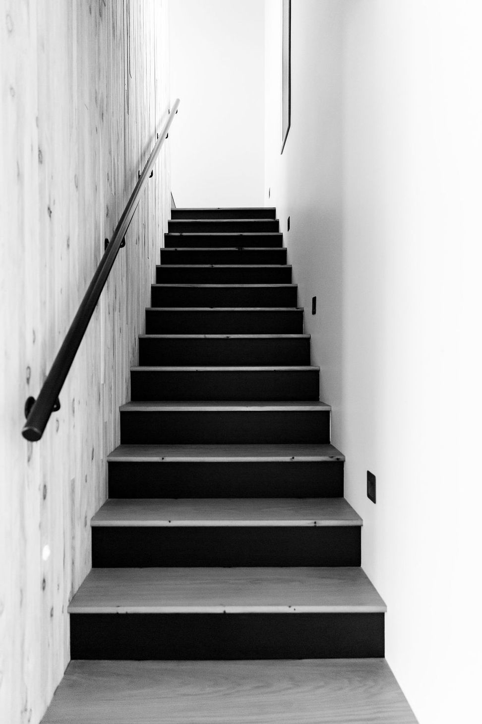 Maraetai House | New-Build Beach House | Internal Staircase To Master Suite | Macfie Architecture