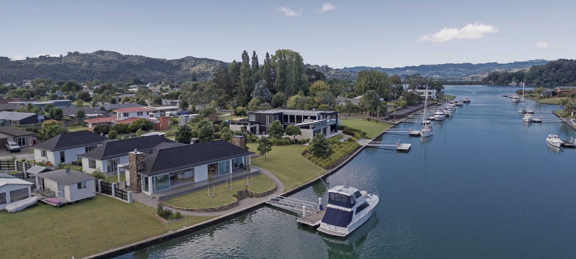 Waitotara Way, Whitianga Waterways banner