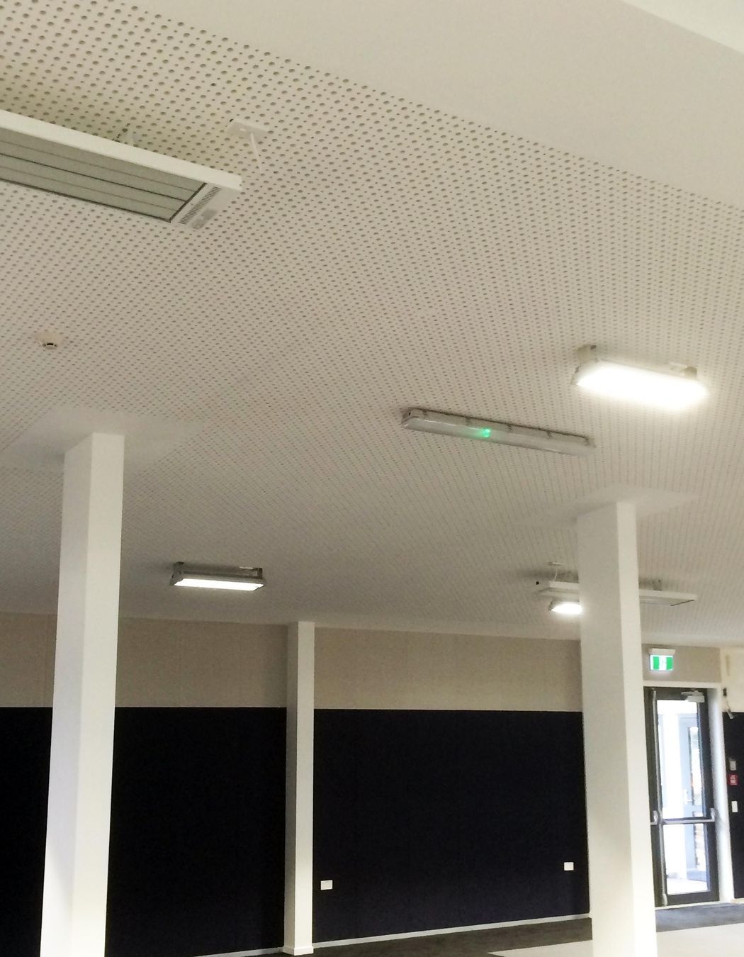 Rigitone Astral perforated plasterboard from Potter Interior Systems